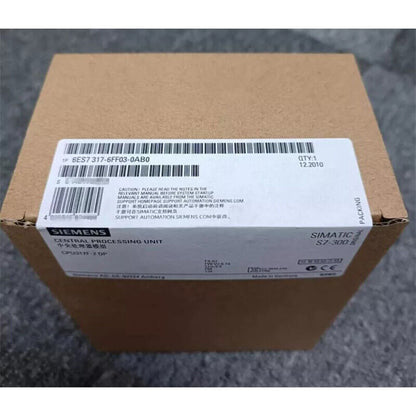 Siemens SIMATIC S7-300 CPU 317F-2DP box, industrial automation PLC module
