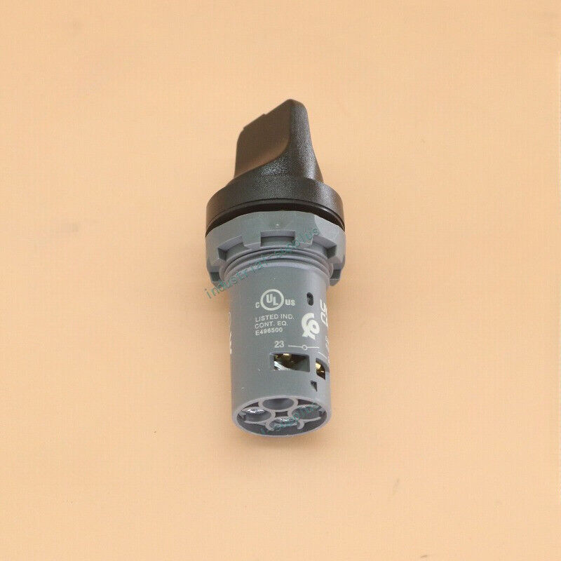 ABB C3SS2-10B-20 Pushbutton Switch, Gray and Black, UL Listed