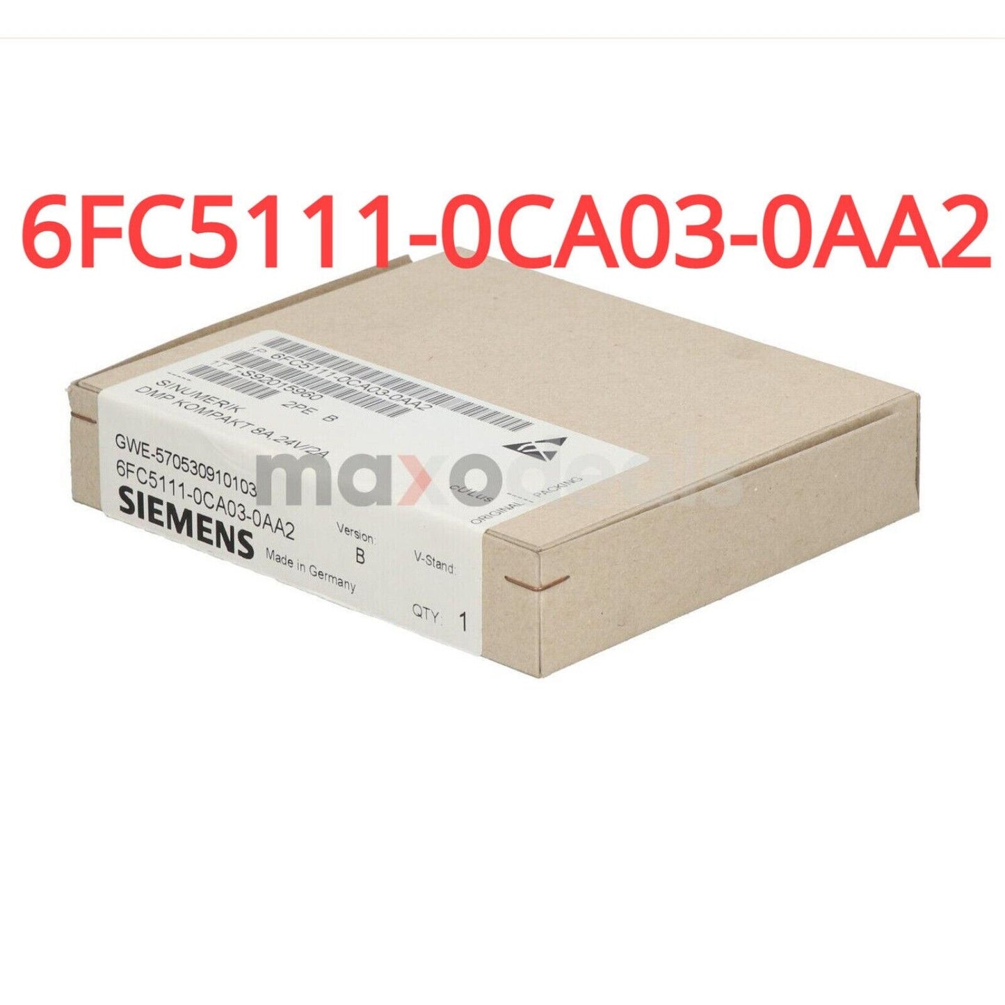 Siemens 6FC5111-0CA03-0AA2 SINUMERIK electronic module, new, in original packing, Made in Germany