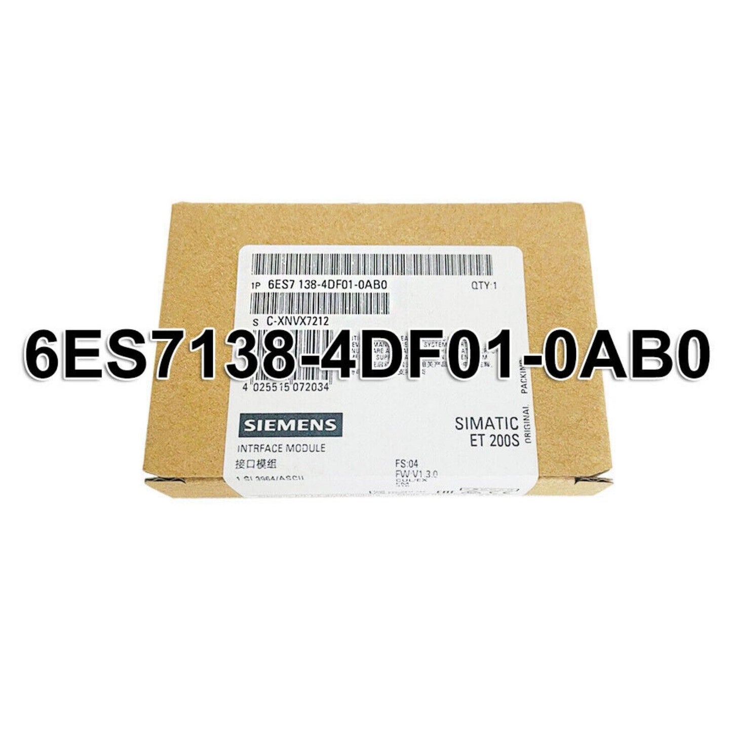 Industrial Communication | Siemens | 6ES7 138-4DF01-0AB0 6ES7138-4DF01-0AB0 PM-E Power Modules for ET200S