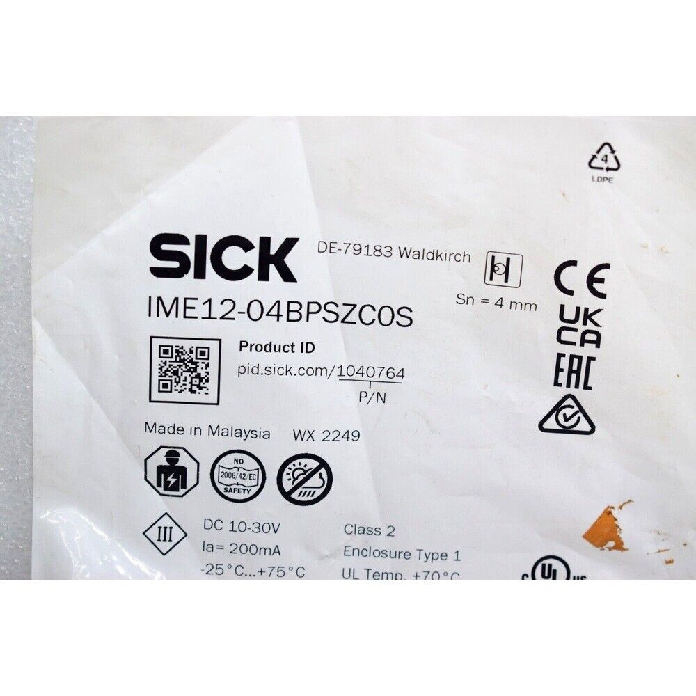 SICK | IME12-04BPSZC0S | Proximity Switch Sensor – Rabwellplc
