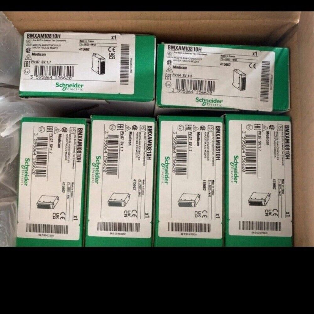 Schneider BMXAMI0810H PLC Module boxes, industrial automation parts
