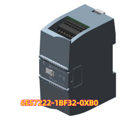 Siemens S7-1200 SM 1222 digital output module 6ES7222-1BF32-0XB0, black/gray. Industrial automation part.
