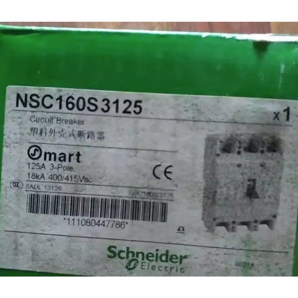 Schneider Electric NSC160S3125 Circuit Breaker, 125A 3-Pole, industrial electrical component