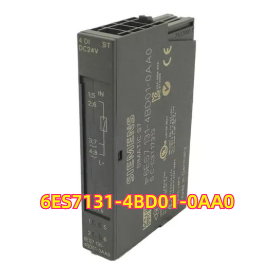 Siemens SIMATIC ET 200S Digital Input Module 6ES7131-4BD01-0AA0, 4 DI DC24V, for industrial automation.