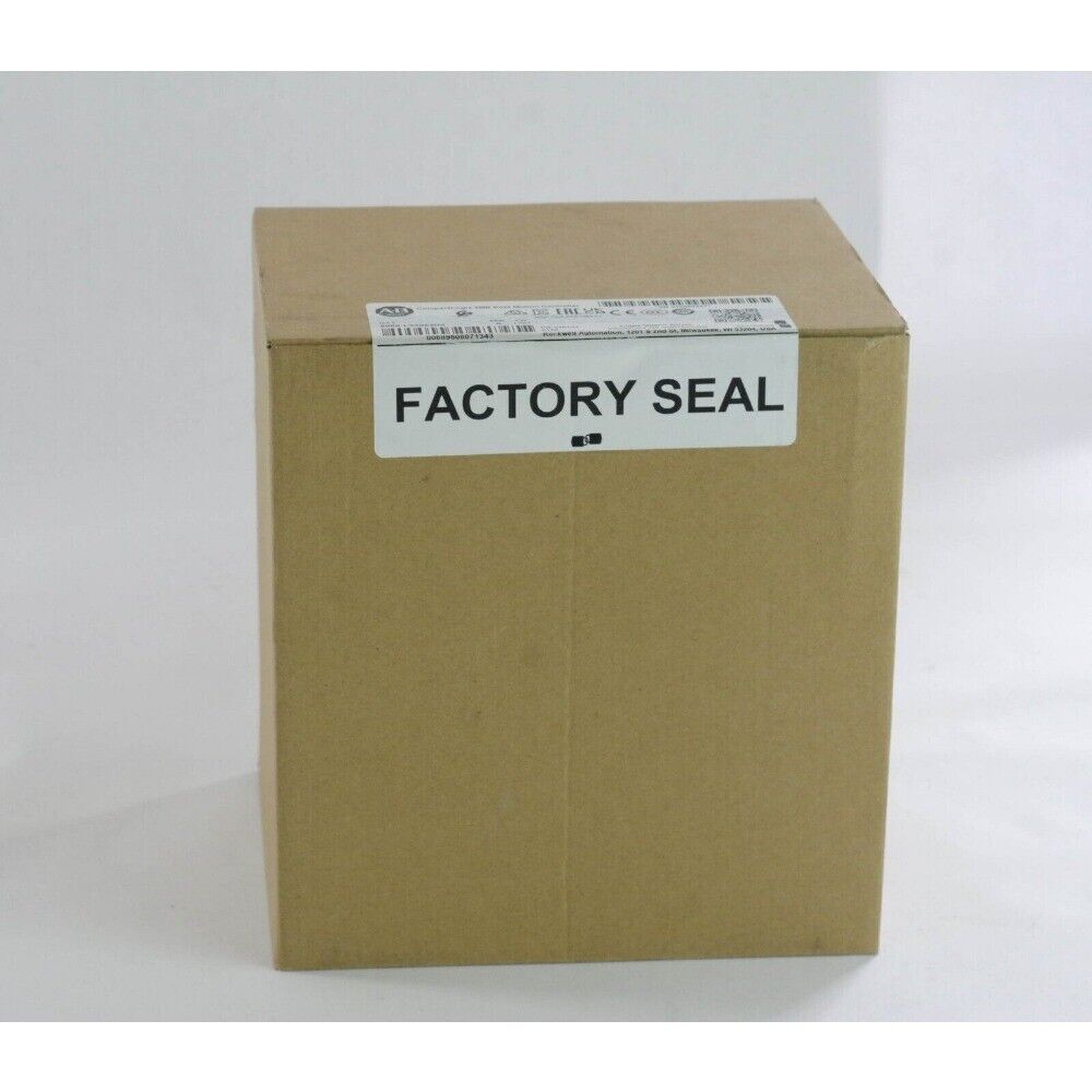 Allen-Bradley 5069-L330ERM CompactLogix controller in factory sealed box.