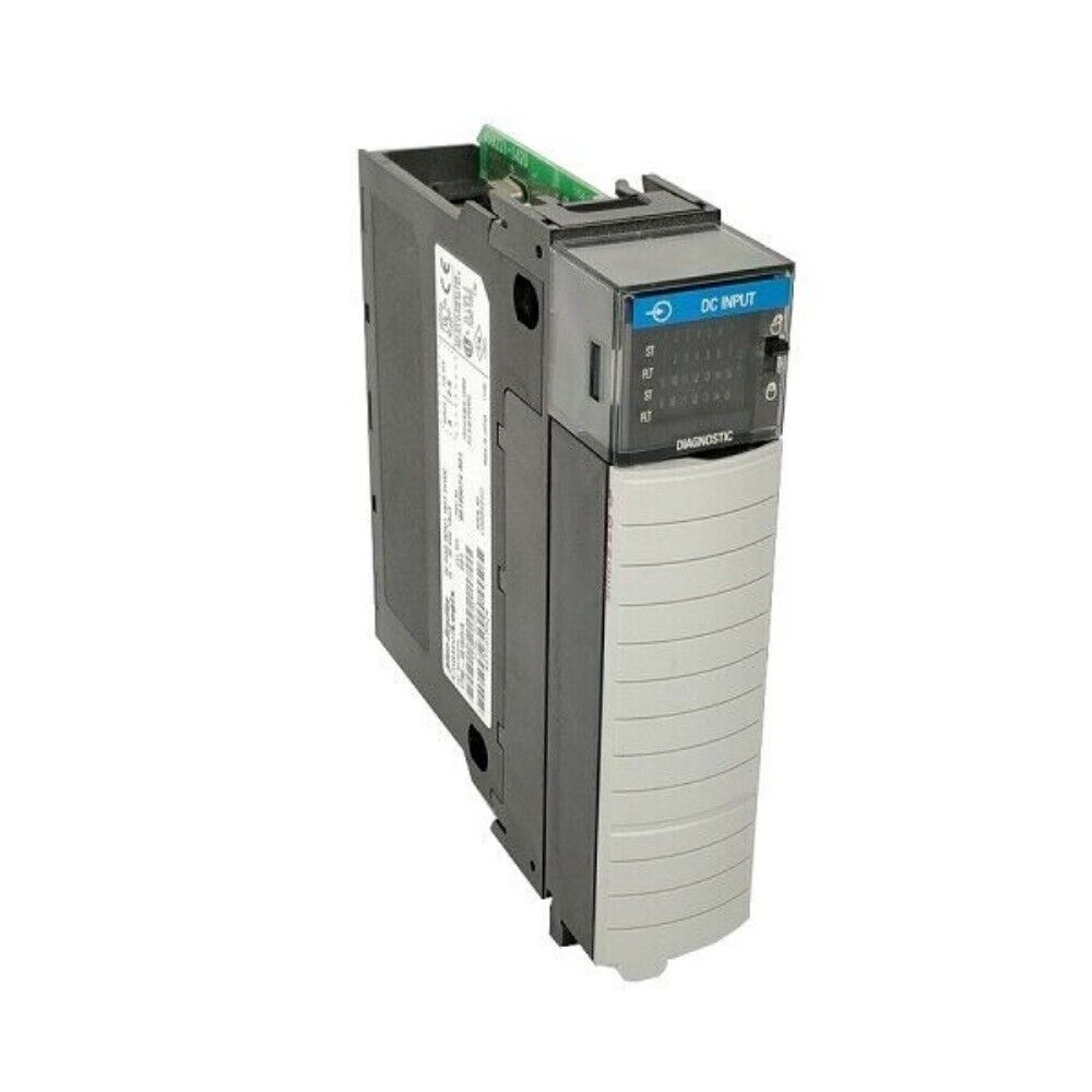 Allen-Bradley 1756-IB16D ControlLogix Diagnostic Input Module, gray and black PLC