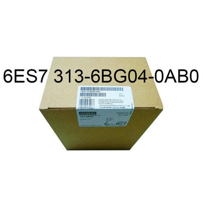 PLC | Siemens | 6ES7 313-6BG04-0AB0 6ES7313-6BG04-0AB0 SIMATIC S7-300 CPU 313C-2 PTP