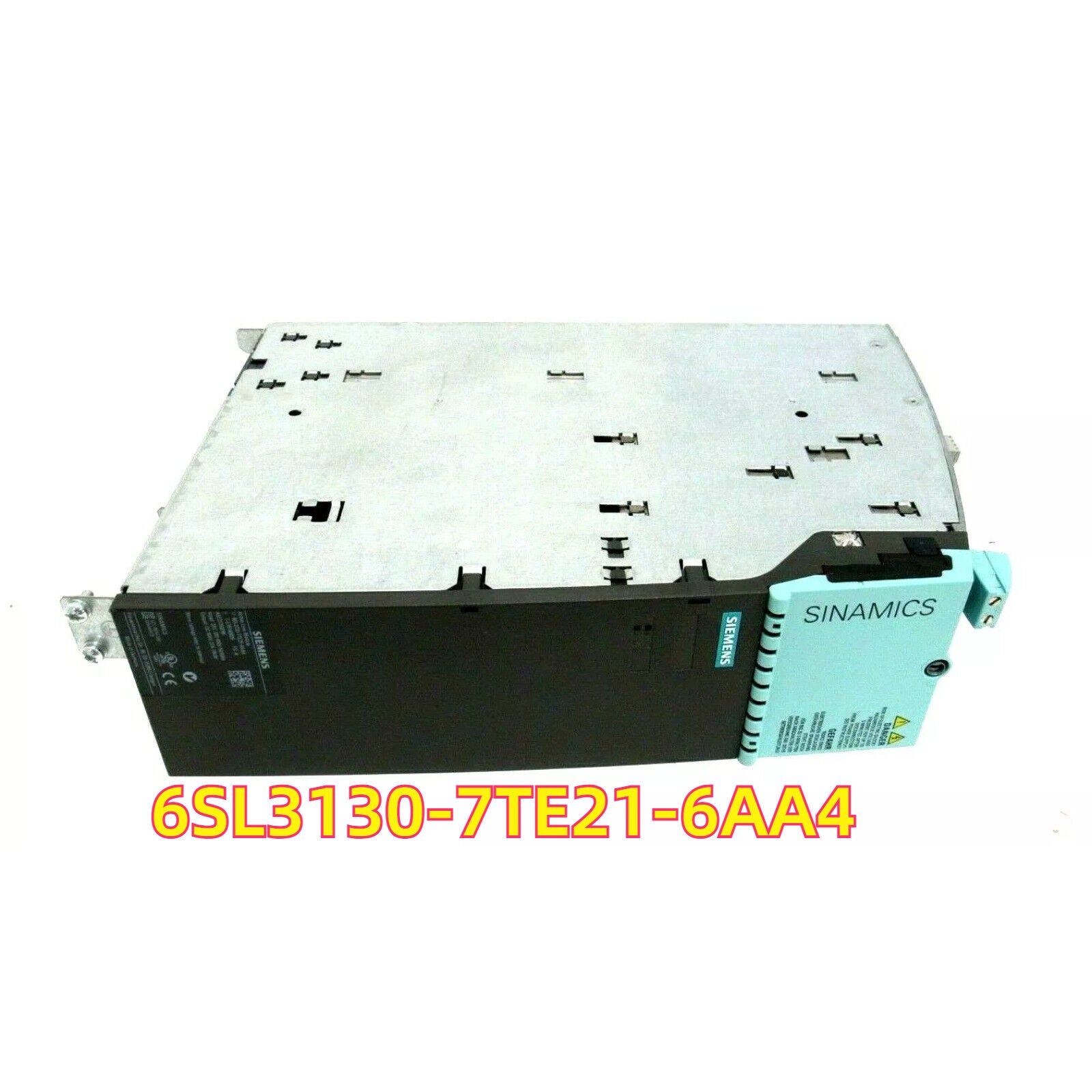 Siemens SINAMICS S120 6SL3130-7TE21-6AA4 Active Line Module, front view, featuring model number