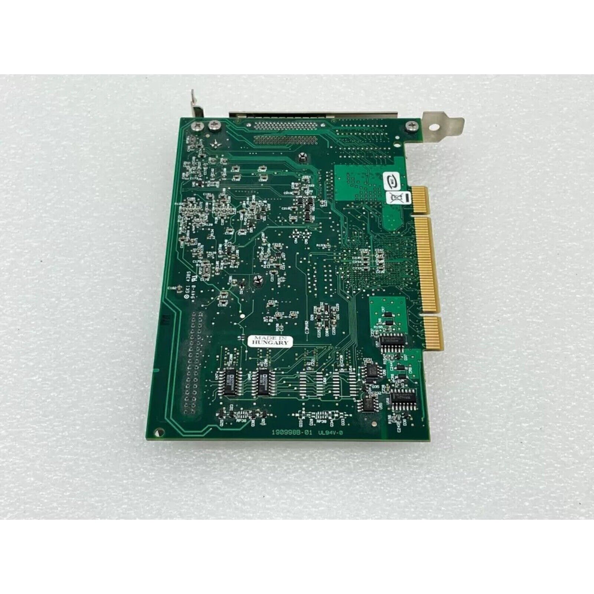 National Instruments PCI-6251 DAQ data acquisition card. Industrial automation component, Made in Hungary.