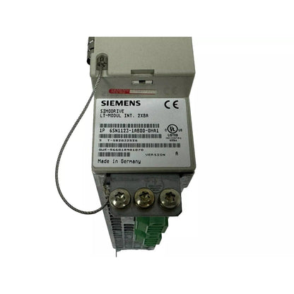 Siemens SIMODRIVE 6SN1123-1AB00-0HA1 industrial automation module, Made in Germany, CE and UL certified.