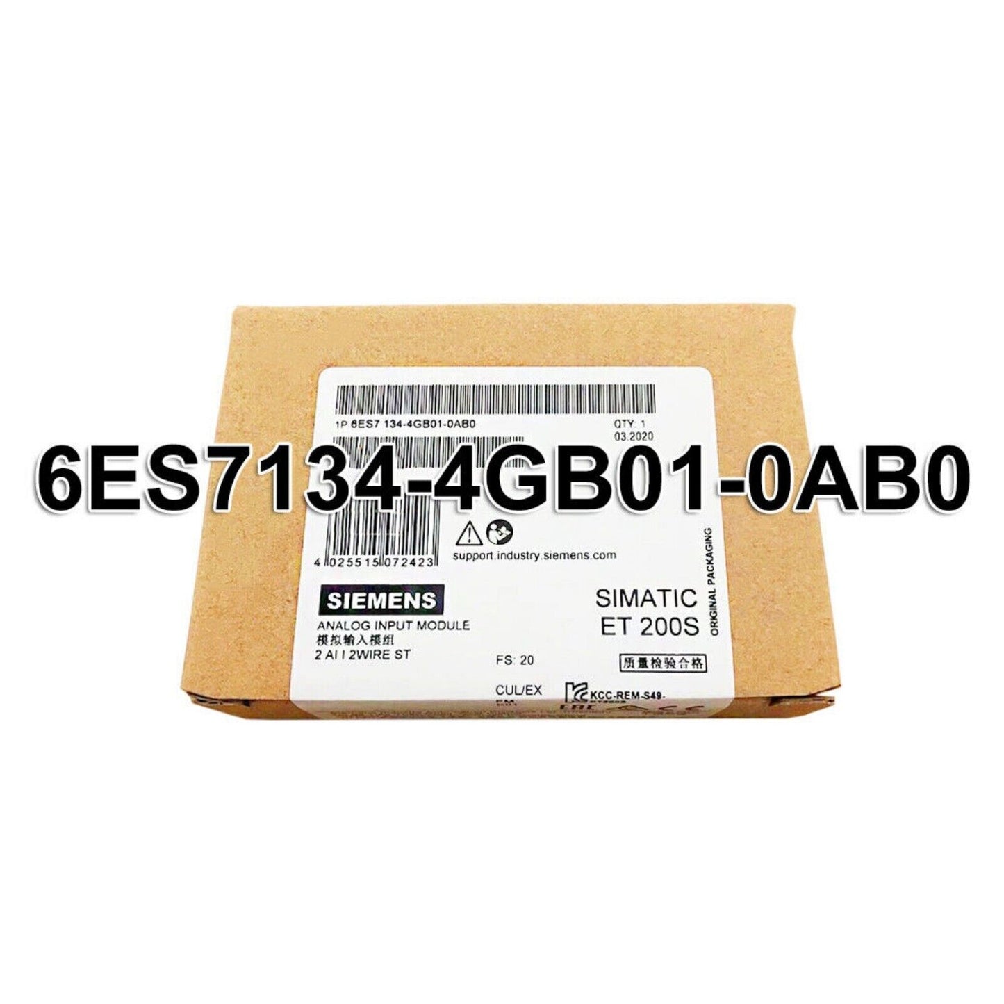 Industrial Communication | Siemens | 6ES7 134-4GB01-0AB0 6ES7134-4GB01-0AB0 ELECTRONIC MODULE FOR ET200S
