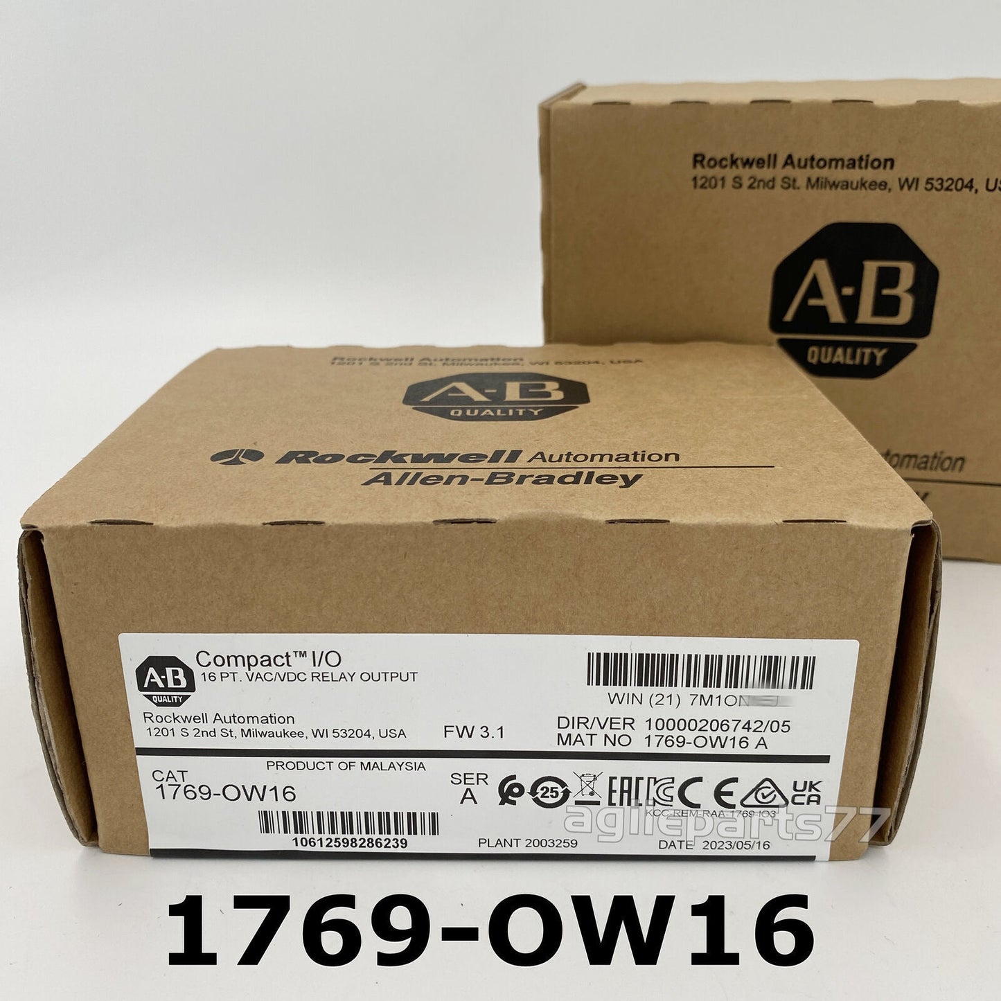 AB 1769-OW16 CompactLogix Relay Output Module New Factory Sealed 1769OW16 TX