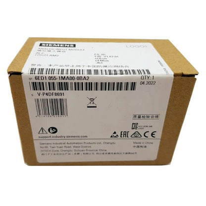 Siemens LOGO! Analog Input Module 6ED1055-1MA00-0BA2 in Packaging
