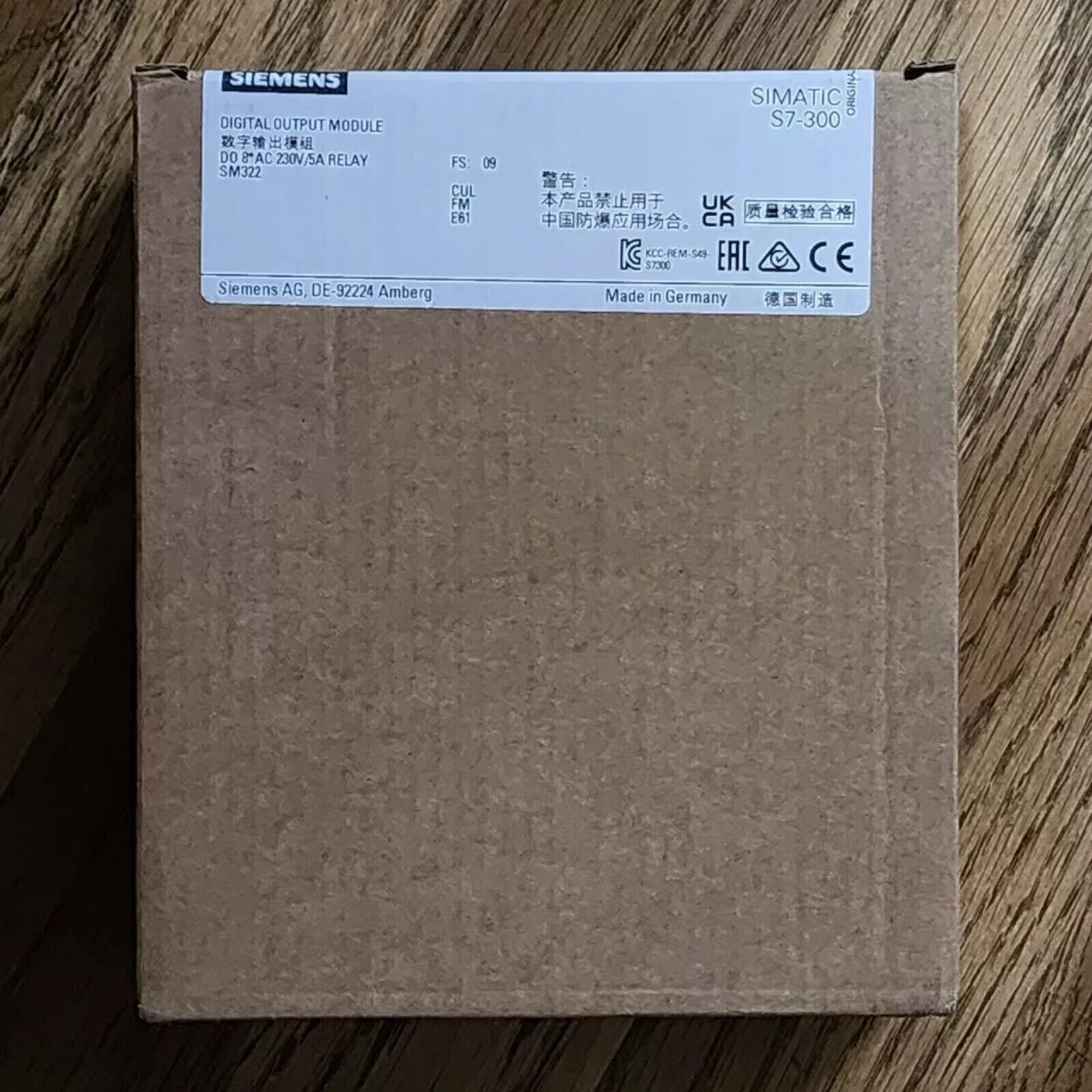 PLC | Siemens | 6ES7322-5HF00-0AB0 6ES7 322-5HF00-0AB0 S7-300 Digital output SM 322