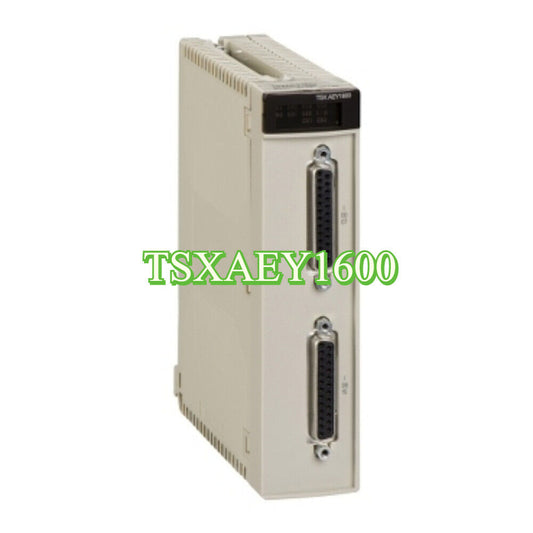Schneider TSXAEY1600 Analog PLC Input Module, industrial automation component with connectors