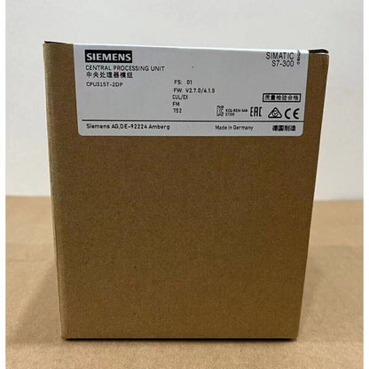 Siemens SIMATIC S7-300 CPU 315T-2DP Central Processing Unit box, Made in Germany