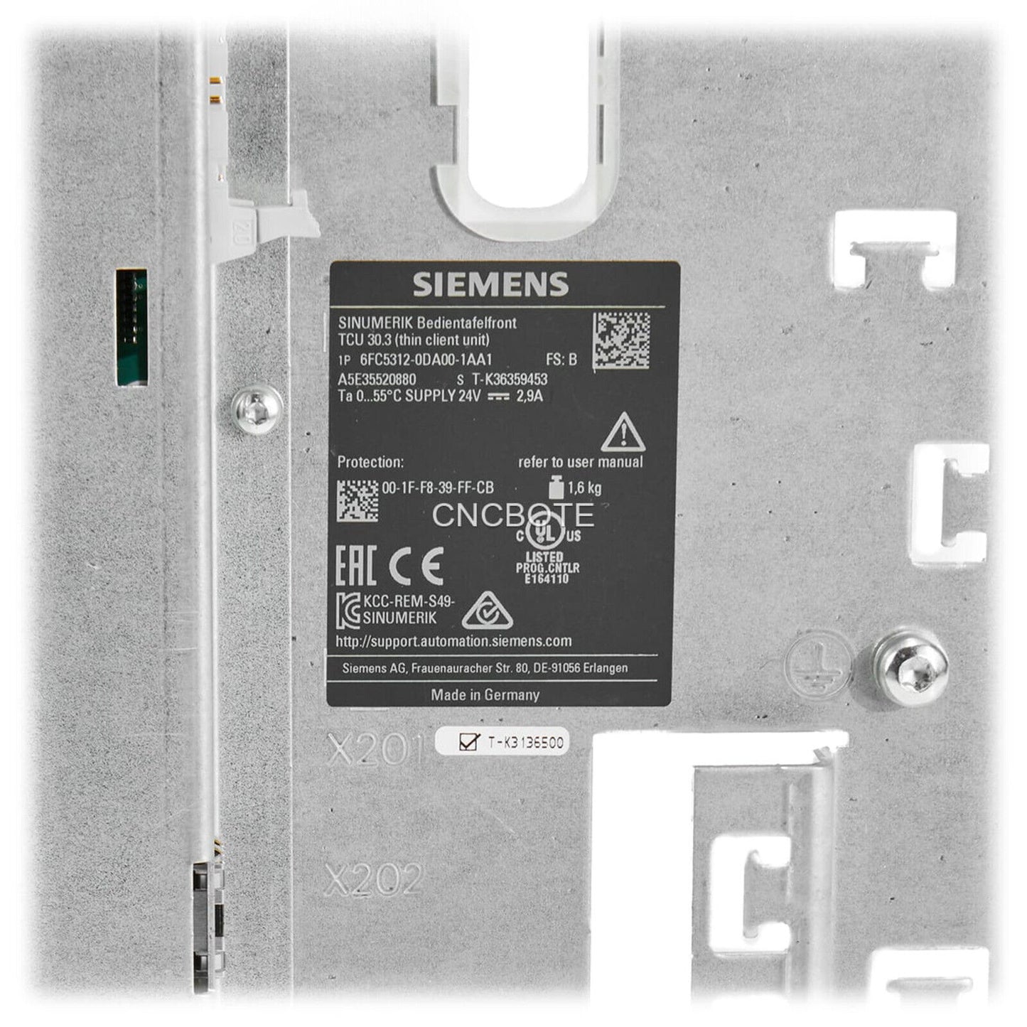 Siemens SINUMERIK 840D TCU 30.3 control unit 6FC5312-0DA00-1AA1 industrial automation part, Made in Germany