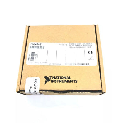 National Instruments NI-9478 Digital Module packaging, showing product label and branding, data acquisition part