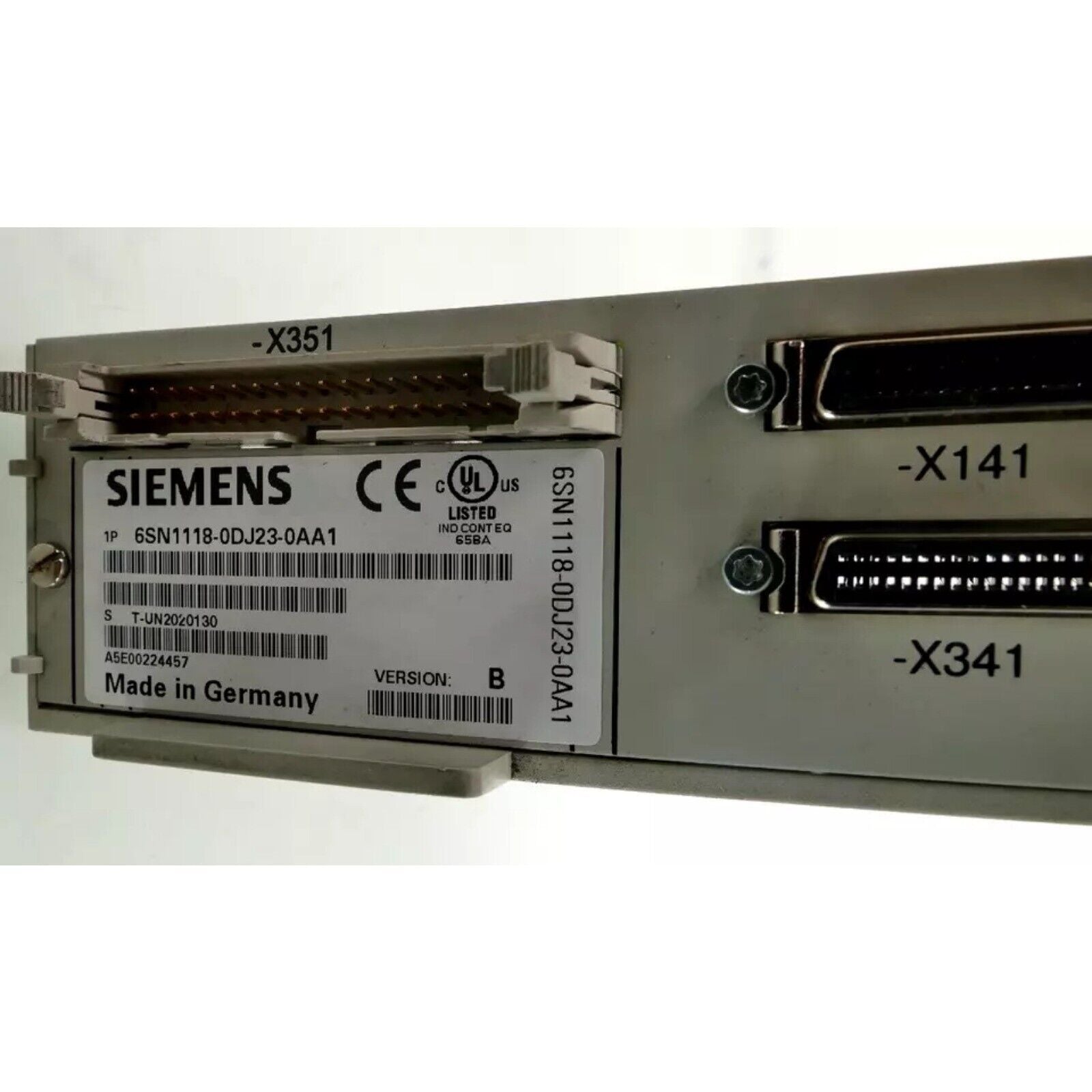 Siemens SIMODRIVE 611 Digital Control Module 6SN1118-0DJ23-0AA1, Made in Germany. Industrial automation part.