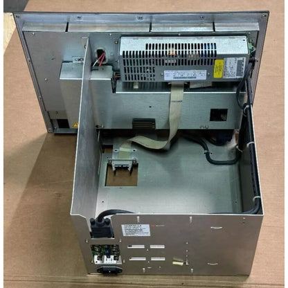 Siemens SINUMERIK 840C/840CE PLC cabinet, metallic enclosure, industrial automation part.