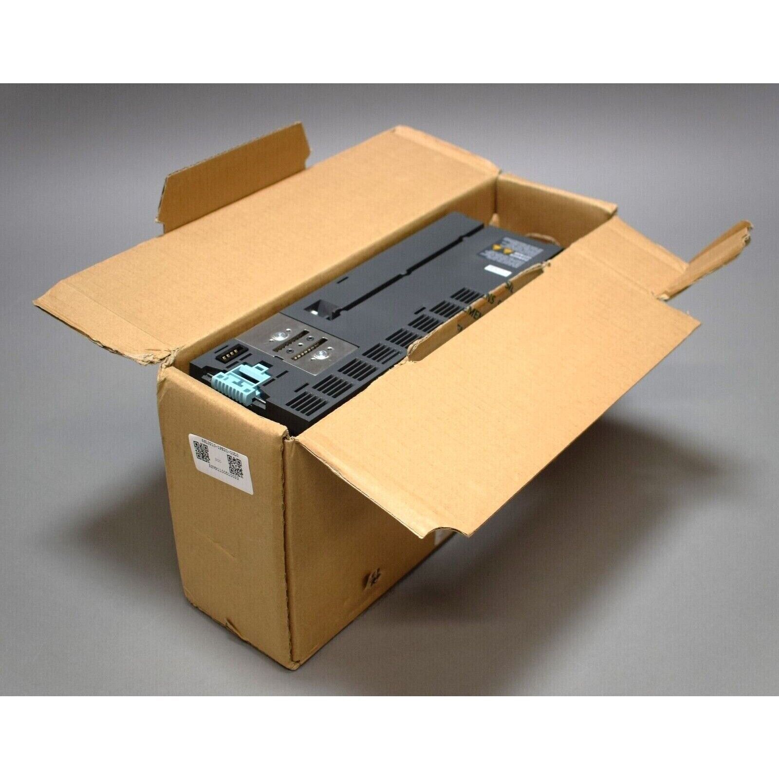 Siemens SINAMICS PM240-2 Power Module in shipping box, industrial automation part