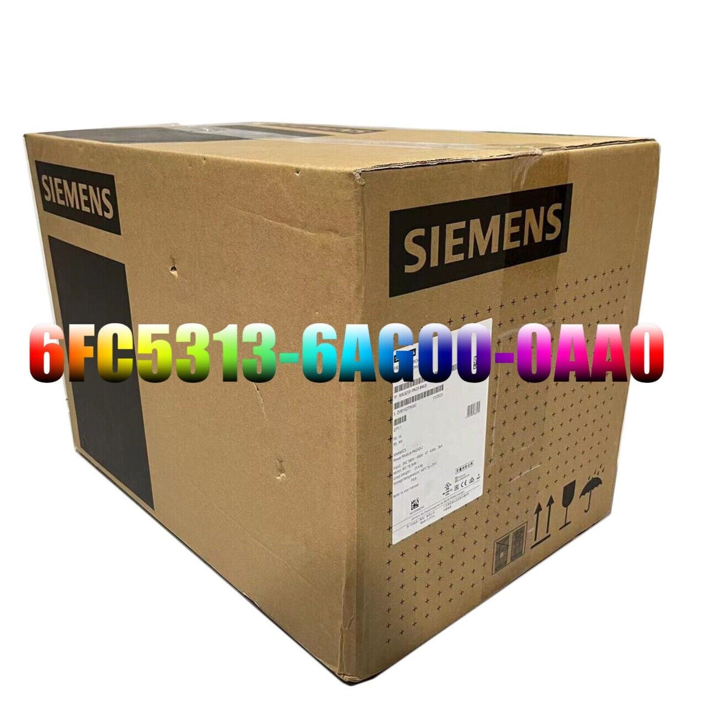 Siemens 6FC5313-6AG00-0AA0 industrial automation part in cardboard box
