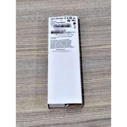 Allen-Bradley 1734-TOP3 Terminal Base product packaging, featuring product details and certification marks