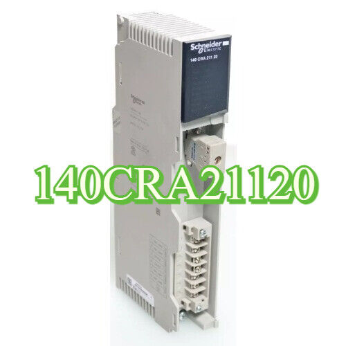 Schneider Electric 140CRA21120 PLC module, new and sealed, industrial automation part.