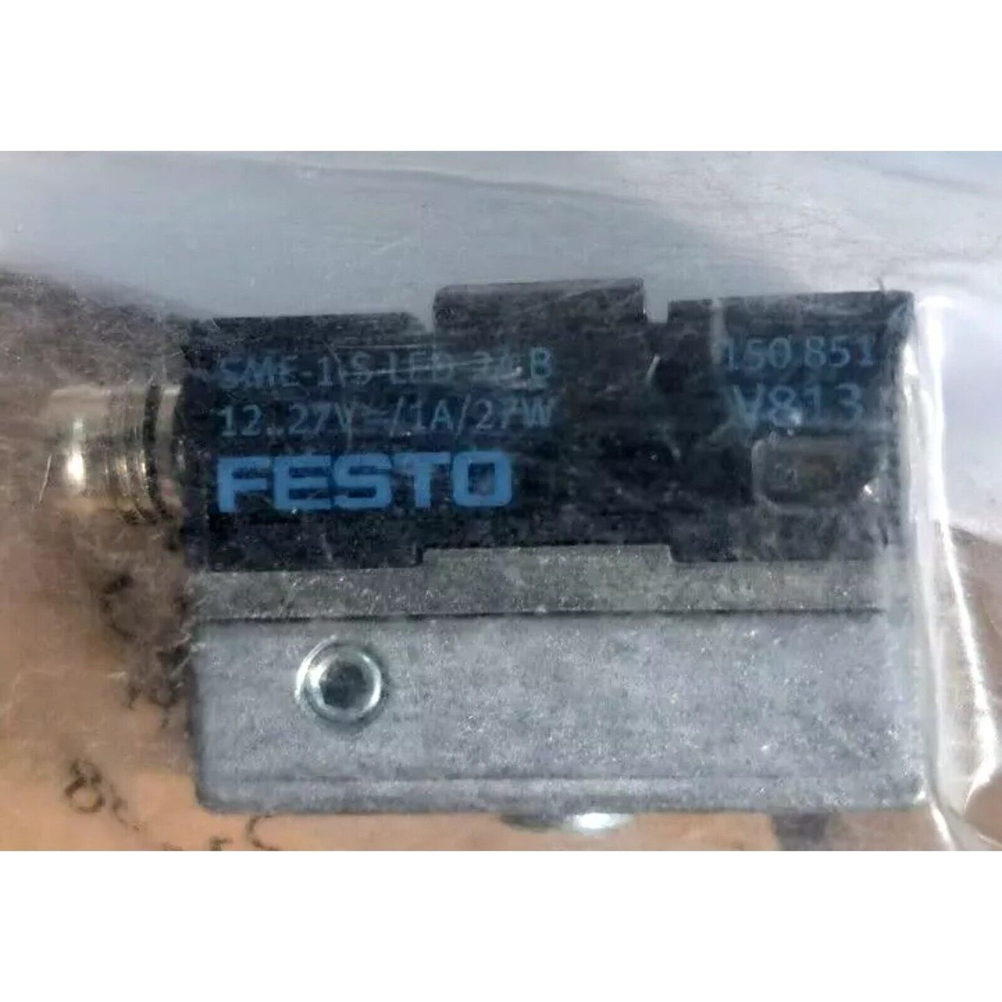 Festo SME-1-S-LED-24-B 150851 proximity sensor. Industrial automation component.