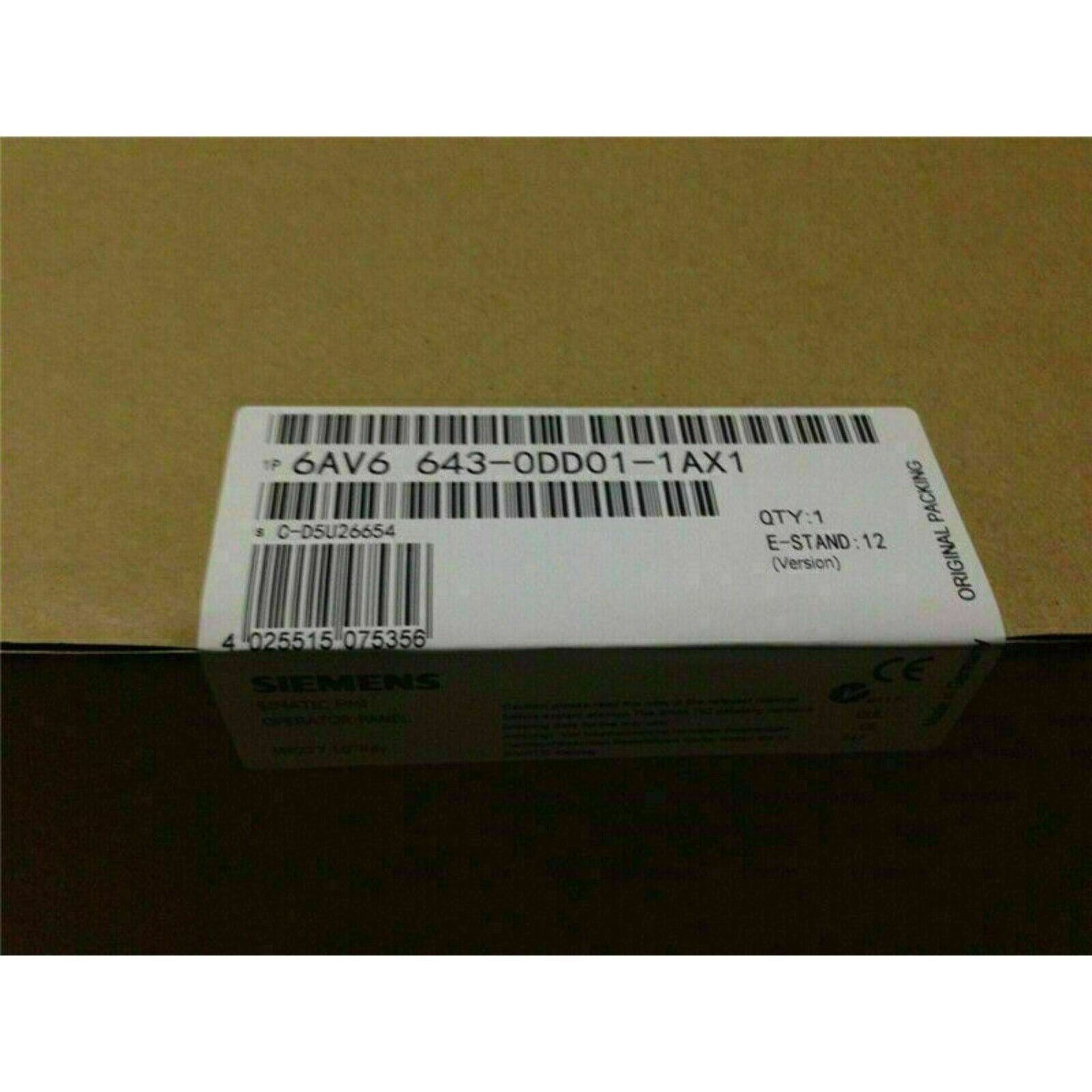 Siemens 6AV6 643-0DD01-1AX1 PLC Module, original packaging