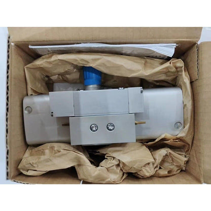 FESTO DPA-40-16 booster cylinder in box, industrial automation component.