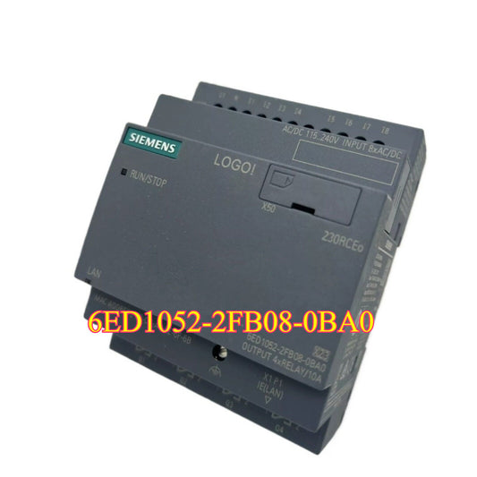 Siemens LOGO! 230RCEO logic module, 6ED1052-2FB08-0BA0, industrial automation part.