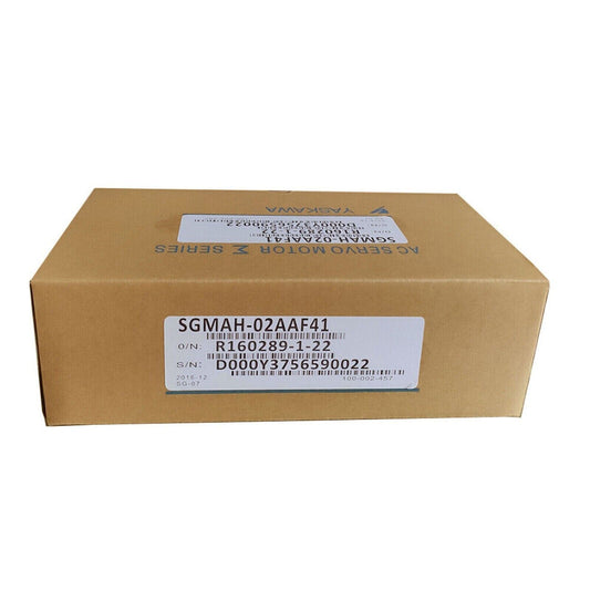 Yaskawa SGMAH-02AAF41 Servo Motor in box, new industrial automation part.