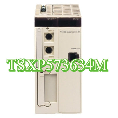 Schneider Electric TSXP573634M PLC Module. Industrial automation part.