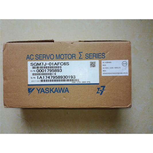 YASKAWA SGM7J-01AFC6S Servo Motor Box, Industrial Automation Part, New In Box