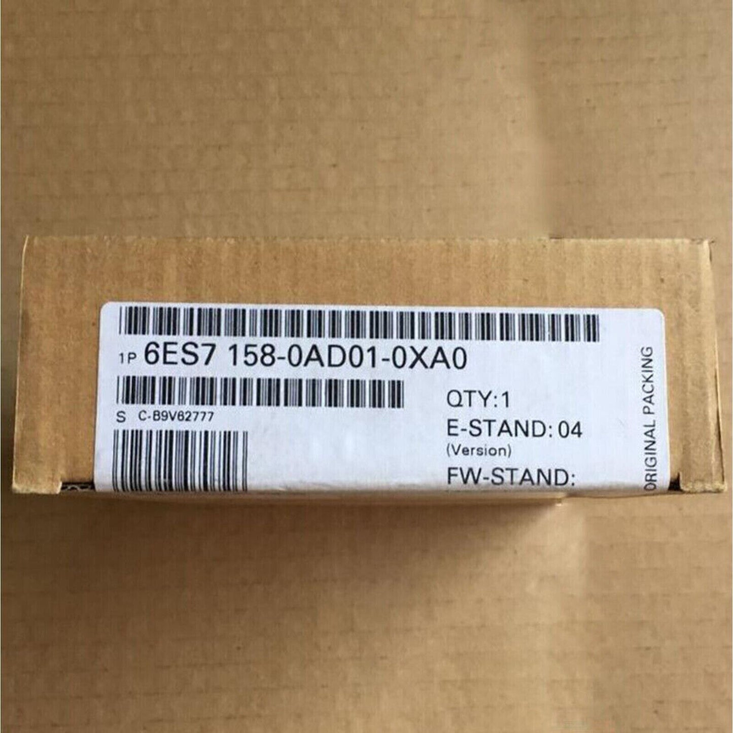 Siemens 6ES7158-0AD01-0XA0 DP/DP Coupler product box, industrial automation part, original packing, Quantity: 1