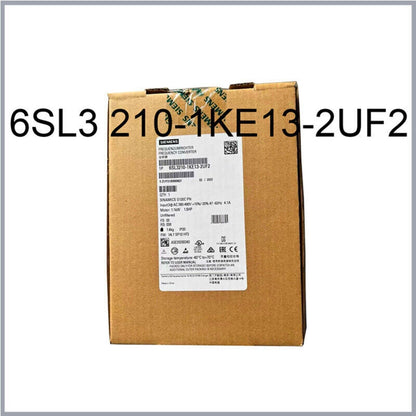 Siemens SINAMICS G120C 6SL3210-1KE13-2UF2 drive in box, industrial automation part, 1.1kW converter, packaging.