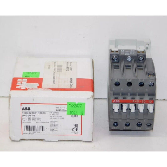 ABB A40-30-10 Contactor, new and refurbished industrial automation parts, PLC module