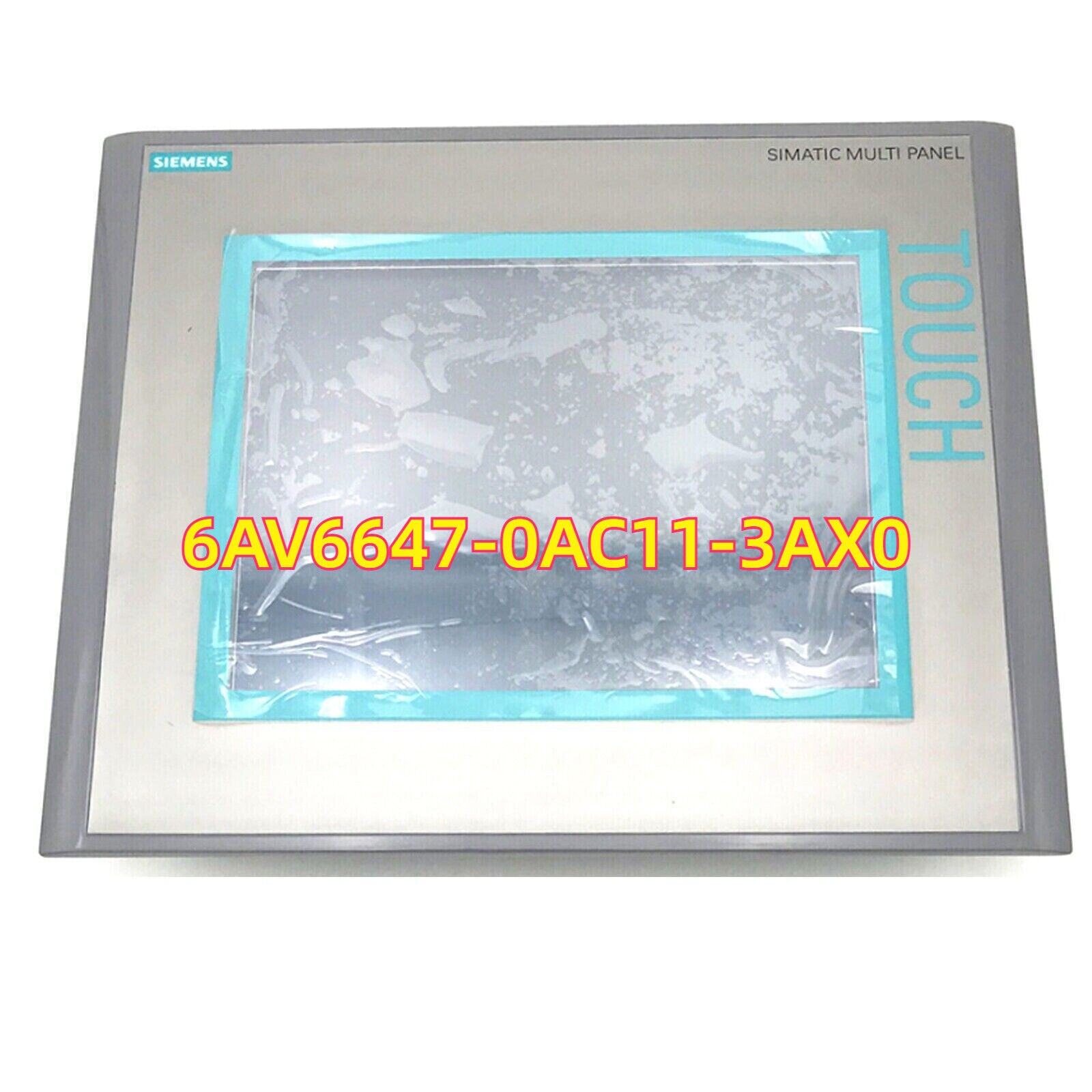 Siemens SIMATIC HMI KTP600 6AV6647-0AC11-3AX0 Panel, grey touch screen, SIMATIC MULTI PANEL