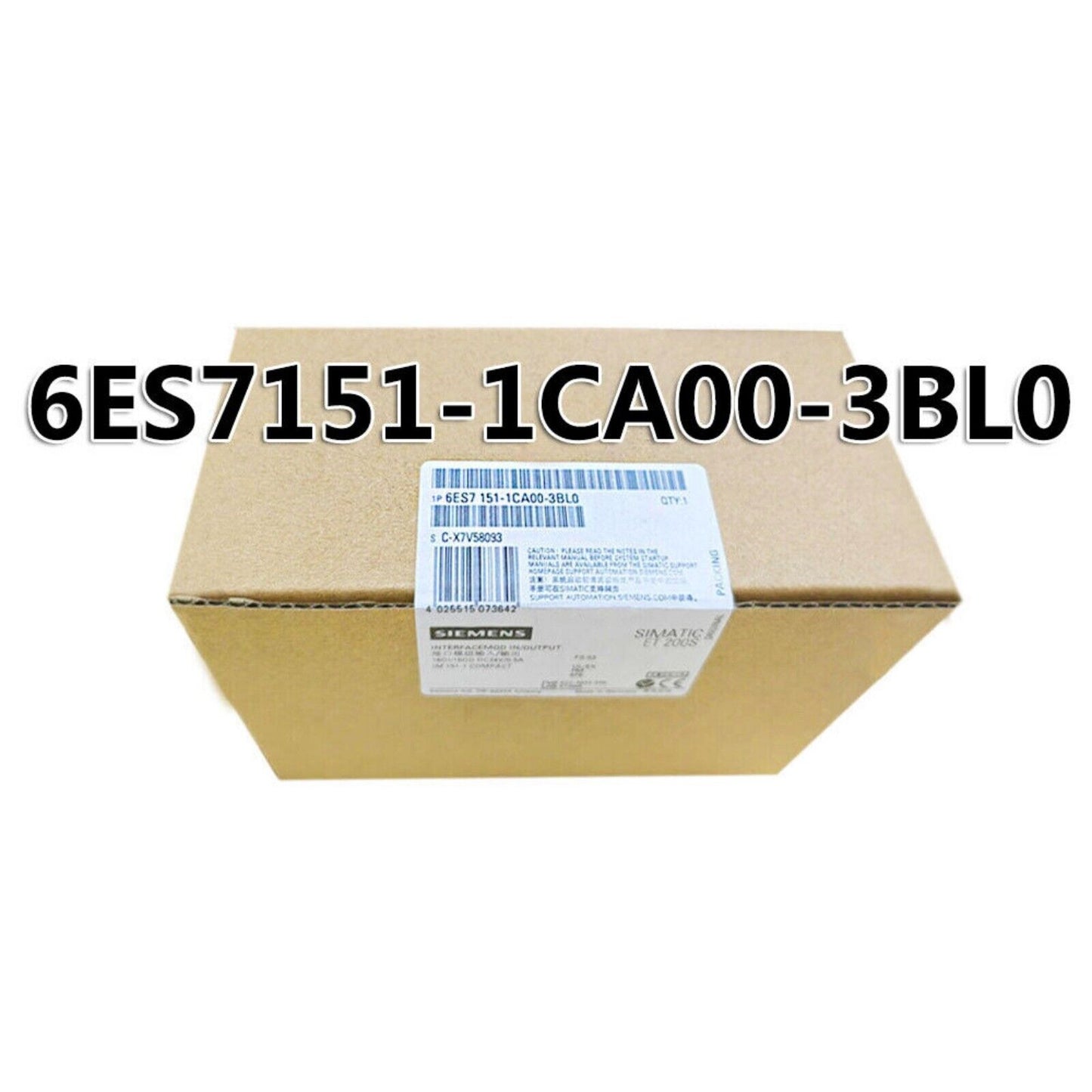 Industrial Communication | Siemens | 6ES7151-1CA00-3BL0 6ES7151-1CA00-3BL0 ET 200S Compact