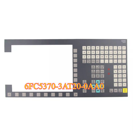 Siemens 6FC5370-3AT20-0AA0 828D Basic T PPU 241.2 PLC panel with keyboard, gray