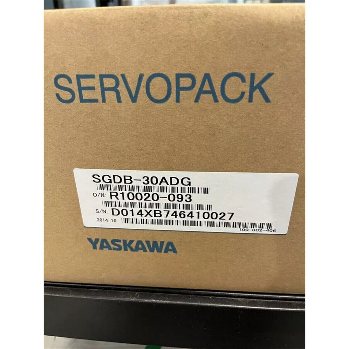YASKAWA SGDB-30ADG Servo driver box, brand new industrial automation part, SERVOPACK series.
