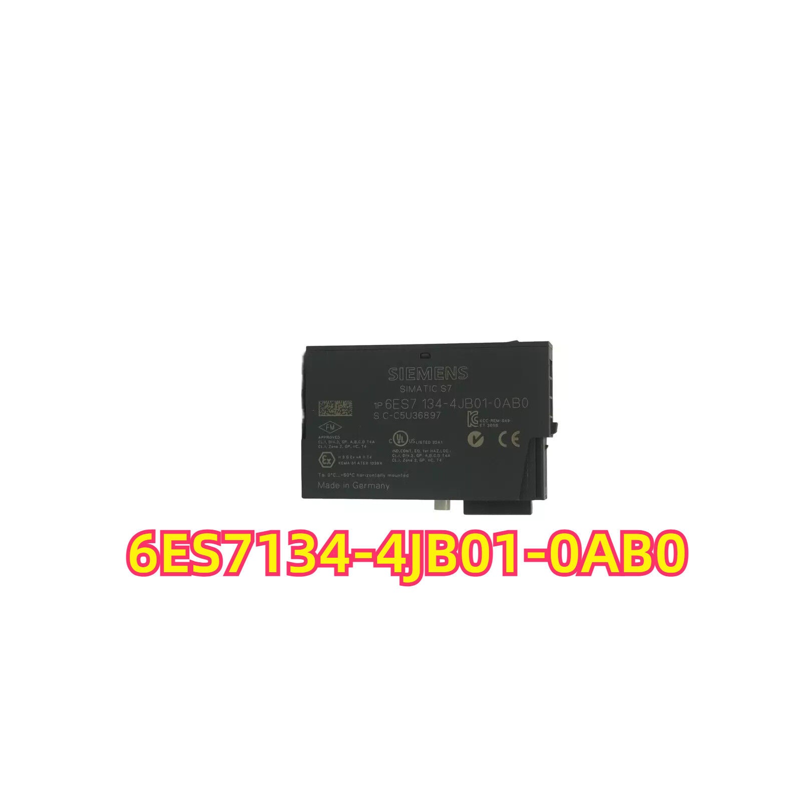 Siemens SIMATIC S7 6ES7134-4JB01-0AB0 DP Electronics Module, industrial automation part