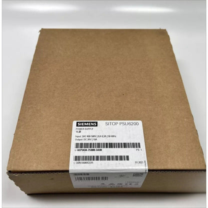 Siemens SITOP PSU6200 power supply unit box, industrial automation part 6EP3434-7SB00-3AX0.