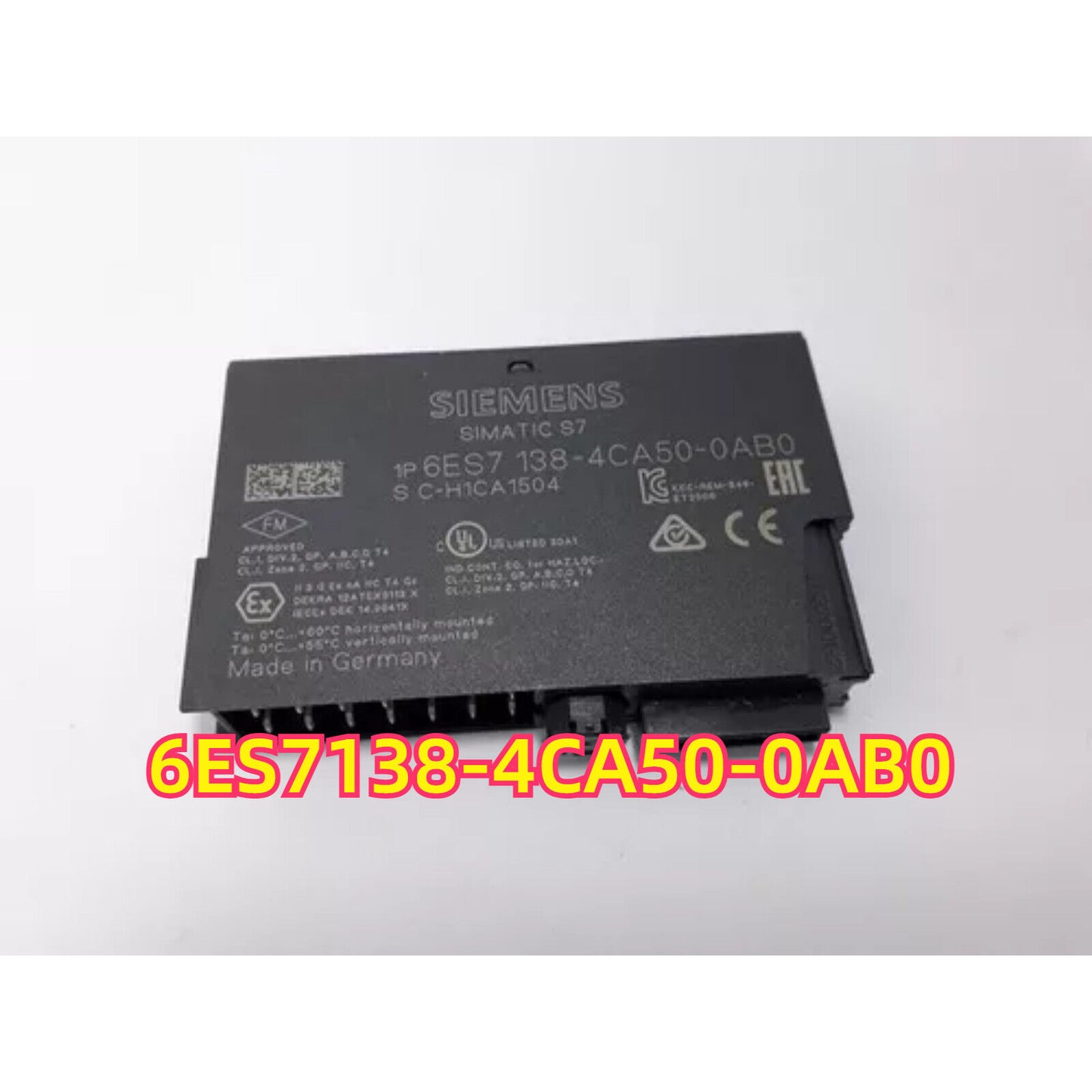 Siemens SIMATIC S7 PLC Module 6ES7 138-4CA50-0AB0, Made in Germany