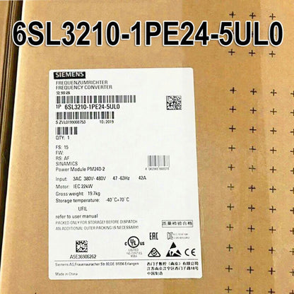 SINAMICS G120| Siemens | 6SL3 210-1PE24-5UL0 6SL3210-1PE24-5UL0 SINAMICS G120 POWER MODULE