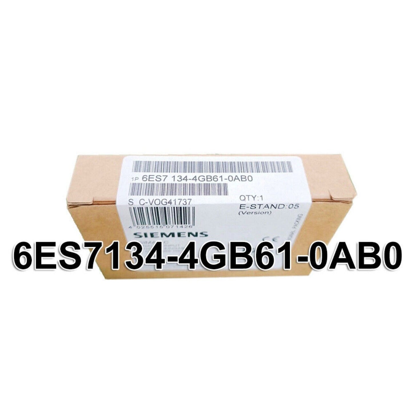 Industrial Communication | Siemens | 6ES7134-4GB61-0AB0 6ES7 134-4GB61-0AB0 DP Electronics Module ET 200S