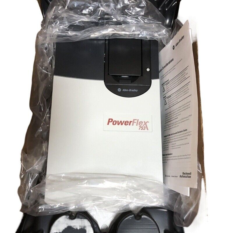 Allen-Bradley PowerFlex 753 drive, industrial automation component