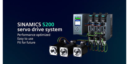 SINAMICS S200 servo drive system, Performance optimized, Easy to use, Fit for future.